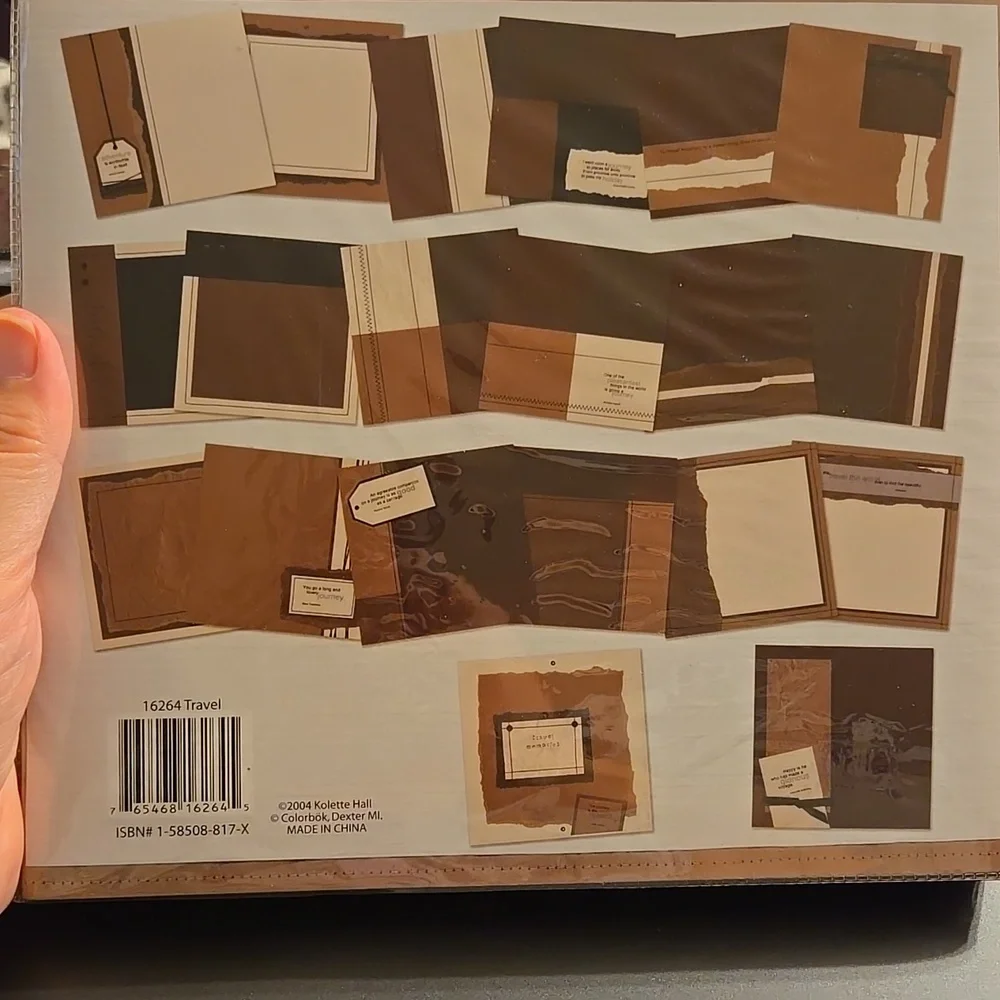 Colorbok Travel Memories Album Scrapbook